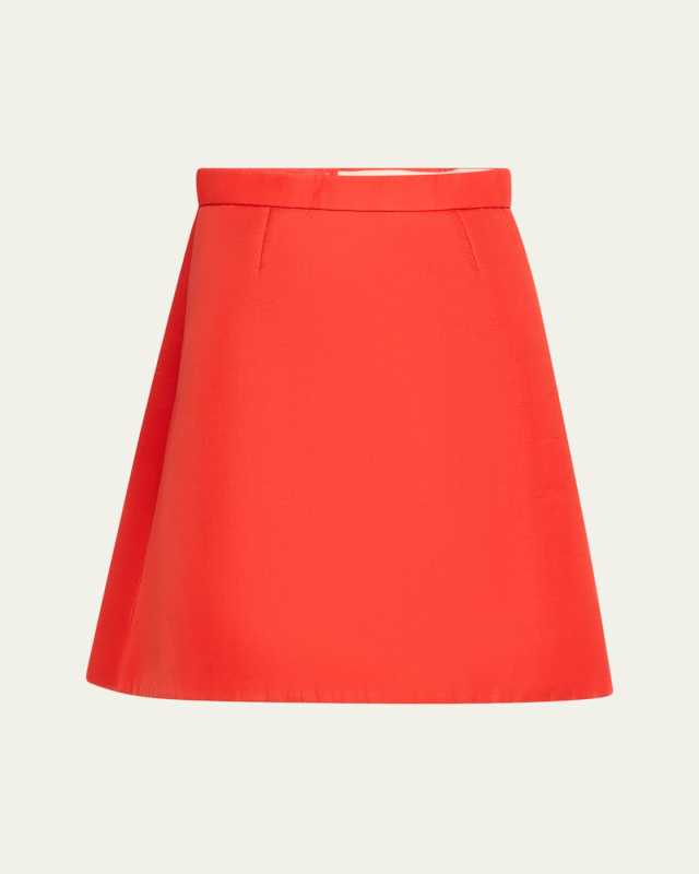 Aline Silk-Blend Skirt